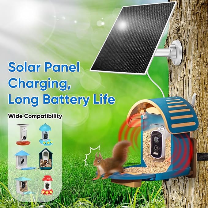 3W Solar Panel for Bird Feeder, Continuously 3W Power - Image 5