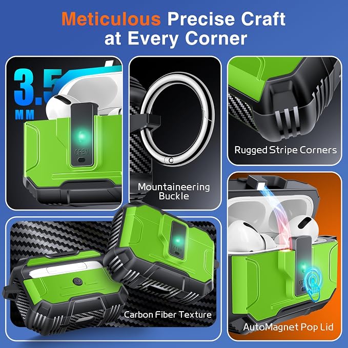 Armoured Heavy Duty for AirPods Pro3 Generation Case - Image 6