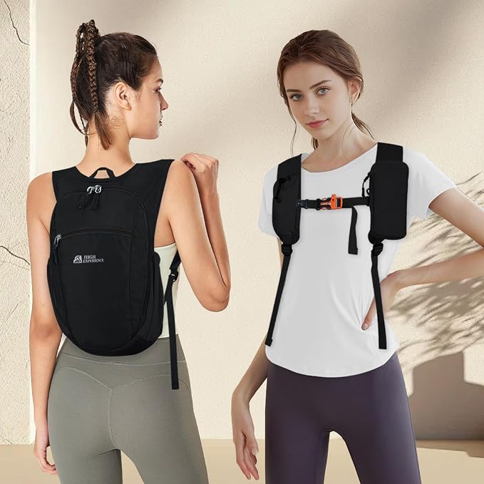 Hiking Backpack 10L/15L Small Daypack Lightweight Packable Travel Foldable - Image 2