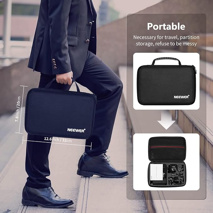 NEEWER 50 in 1 Action Camera Accessory Kit Compatible - Image 2