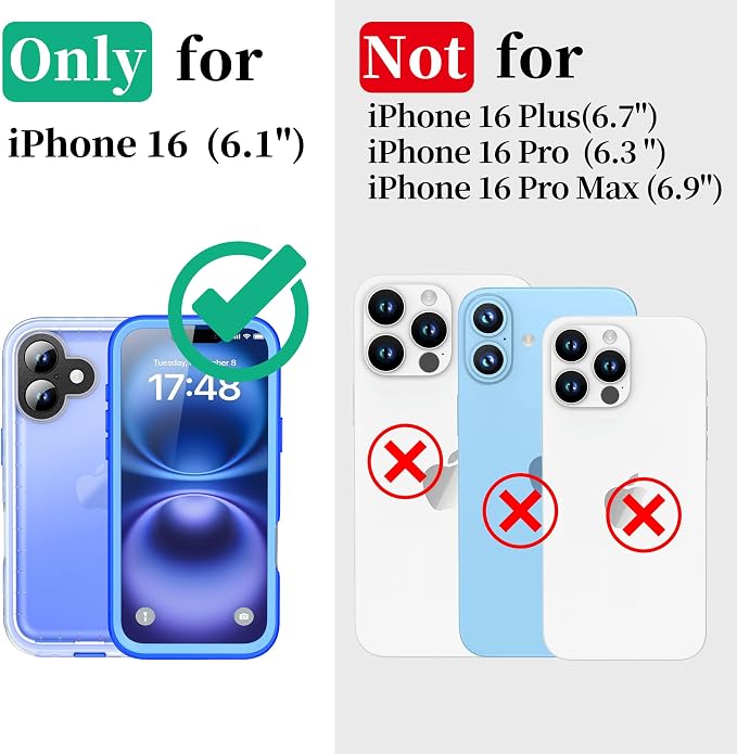 Cozycase for iPhone 16 Case Waterproof - Image 2