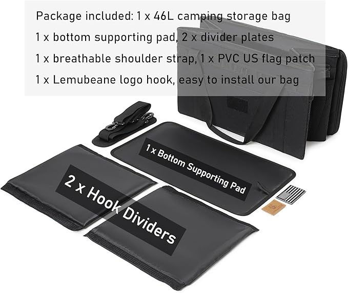 Tactical Camping Storage Bag Utility Tote Bag Camping Kitchen Organizer - Image 4