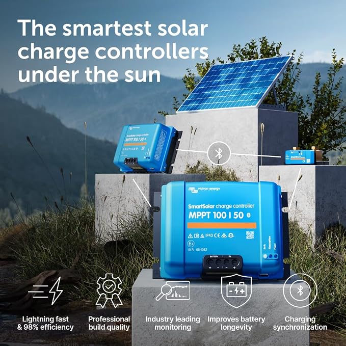 Victron Energy SmartSolar MPPT Solar Charge Controller - Image 2
