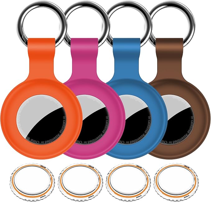 1|2|4Pack for Apple AirTag Holder, for Air Tag 2nd &1st Genaretion, Waterproof by HitfineLLC