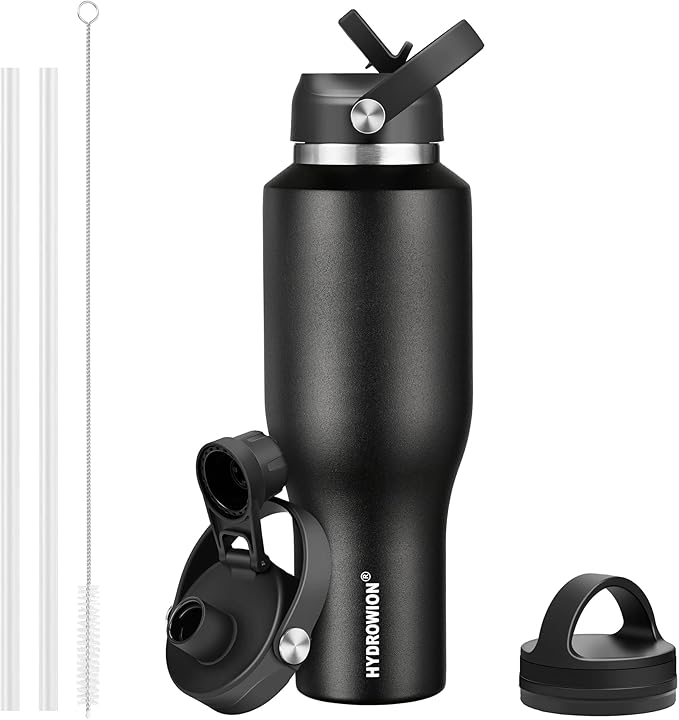 HYDROWION 40 oz Insulated Water Bottle by HYDROWION