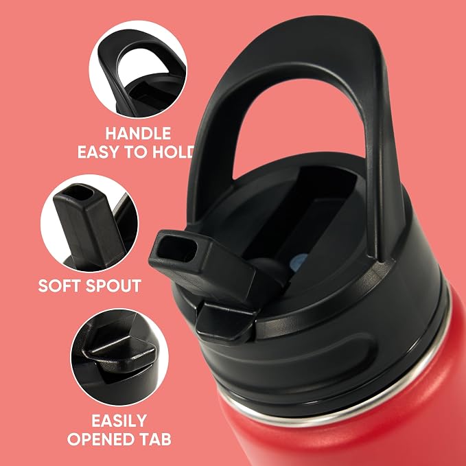 Fijinhom 18oz Insulated Stainless Steel Water Bottle - Image 3