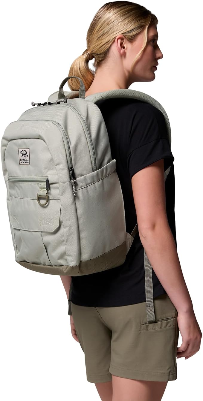 Columbia Unisex Buxton 26L Backpack, Safari/Stone Green, One Size - Image 7