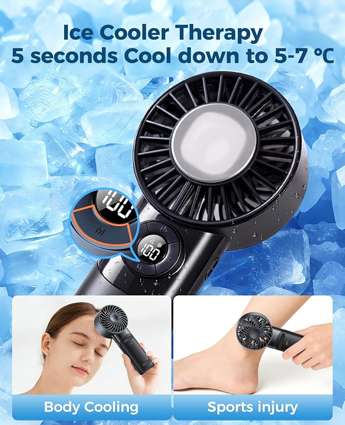 2026 Upgrade 3 In 1 Handheld Portable Turbo Fan - Image 2