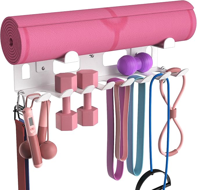 KHAMAL Multi-Purpose Gym Equipment Storage Rack by Unknown