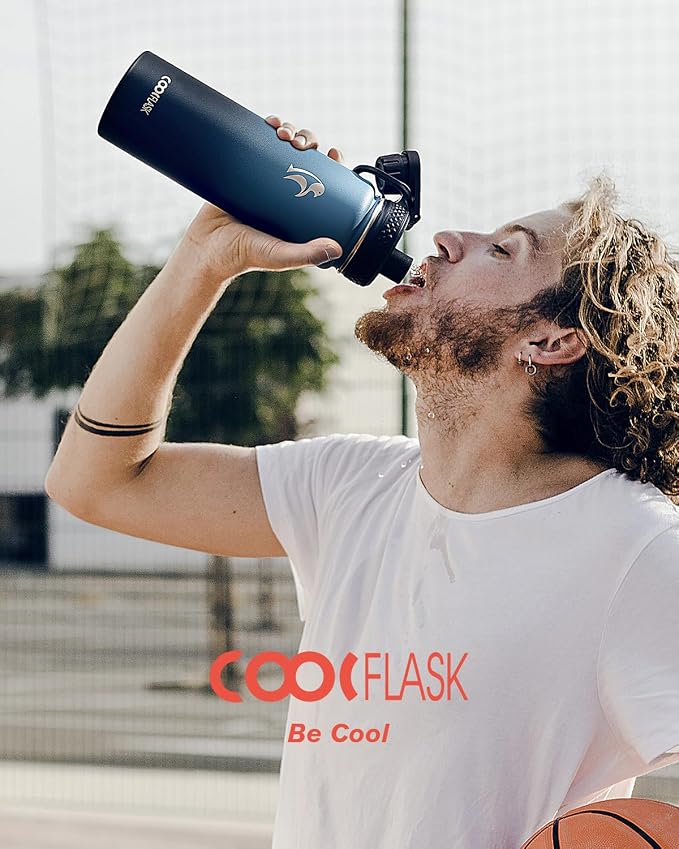 Coolflask Water Bottle 24 oz Insulated - Image 6