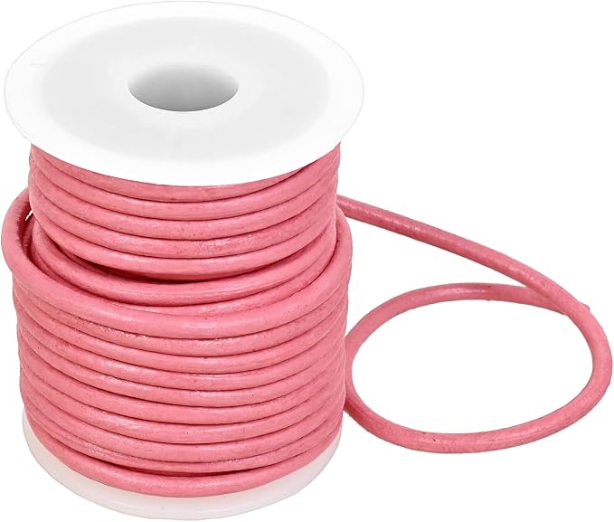 GENIQUE Real/Genuine Round Leather String Cord - Image 4