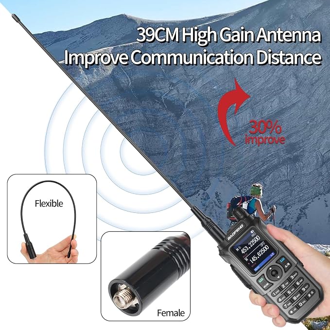 Ham Radio BaoFeng Radio Handheld Long Range - Image 7