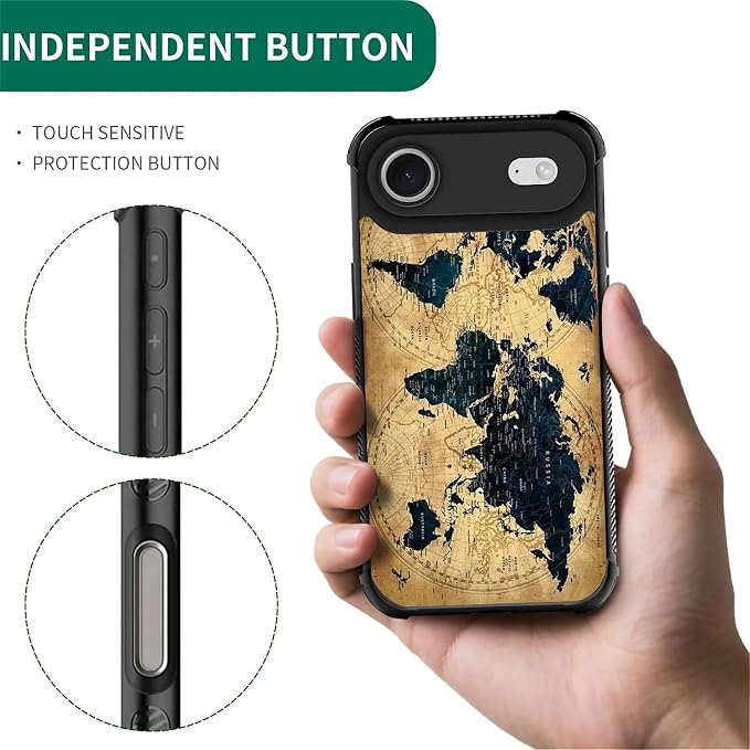 for iPhone 17 Air Case, for MagSafe Graphic Design for Girl Boy Soft Silicone - Image 3
