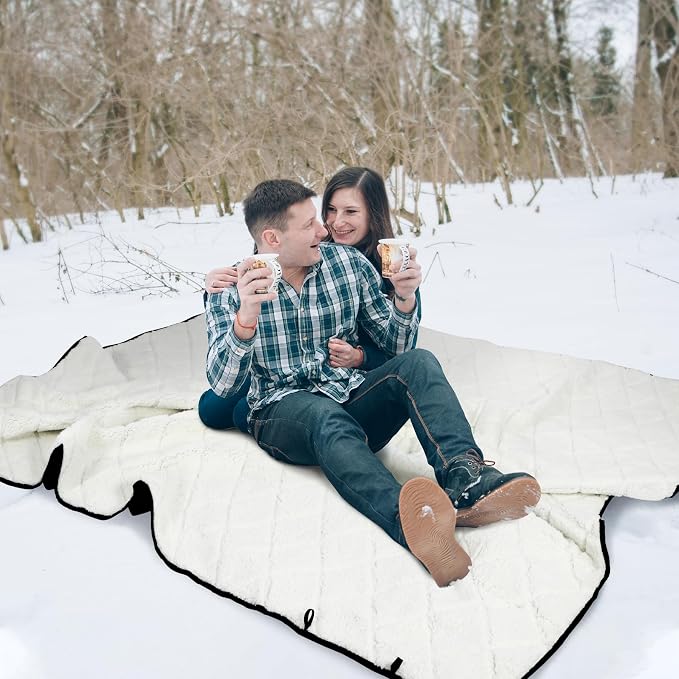 REDCAMP Large Warm Camping Blanket - Image 8
