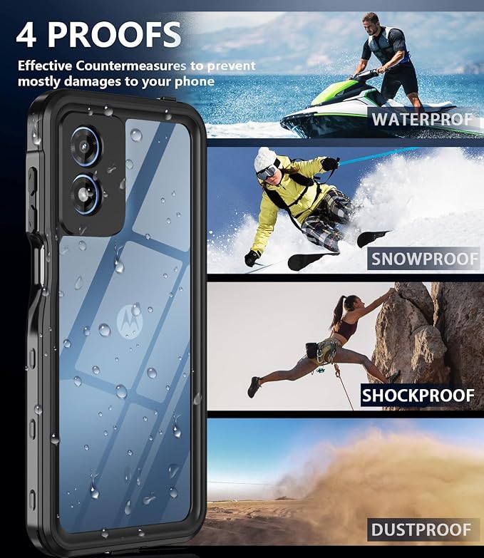 for Motorola Moto G Play 2024 Phone Case Waterproof - Image 7