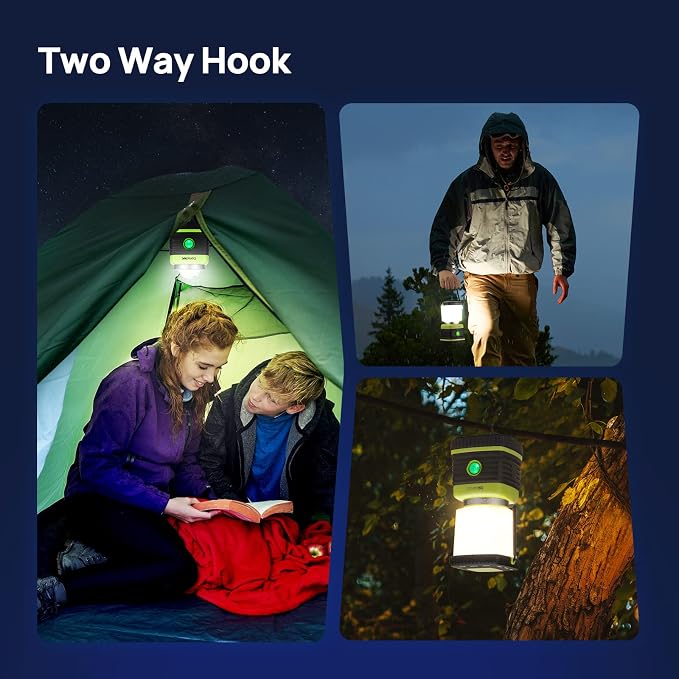 Consciot LED Battery Powered Camping Lantern, 4 Light Modes, IPX4 Waterproof - Image 5