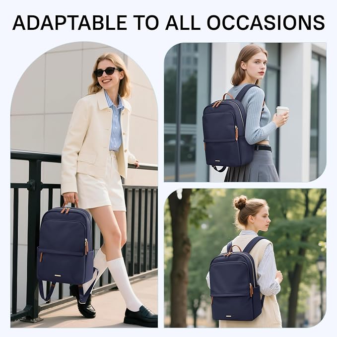 GOLF SUPAGS Women Laptop Backpack Casual Daypack - Image 7