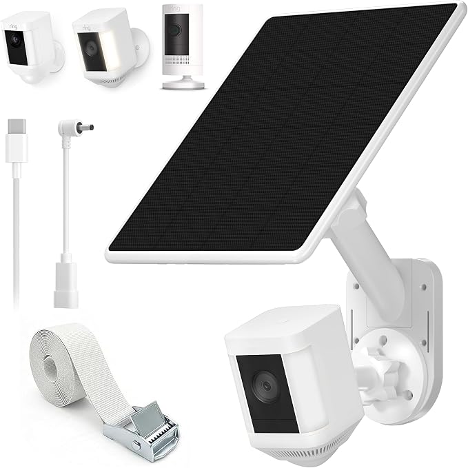 Solar Panel and 2-in-1 Wall Mount by Unknown