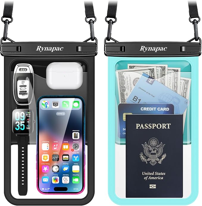 Rynapac [Up to 10" Large Waterproof Phone Pouch by Rynapac