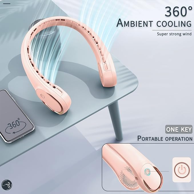 ASNUG Portable Neck Fan, Neck Fans - Image 5