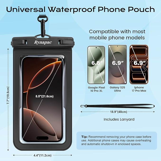 Rynapac Waterproof Phone Pouch - Image 5