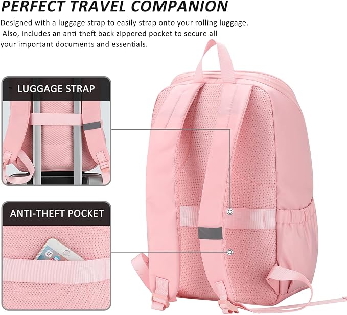 MAXTOP Deep Storage Laptop Backpack Business Anti-theft Backpacks College - Image 3