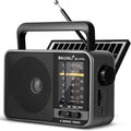 Solar-Powered Portable Radio, AM/FM/SW Radio by Unknown