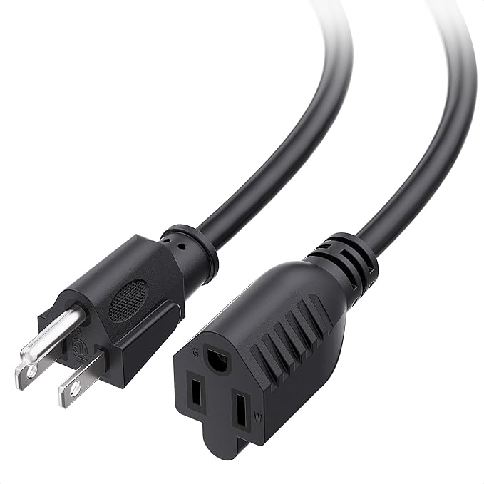 Cable Matters 16 AWG Heavy Duty 13A Long Power Extension Cord - 35ft by CableMatters