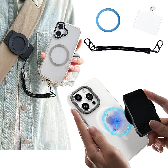 Upgraded Magnetic Belt Clip for Phone by EPHOOU