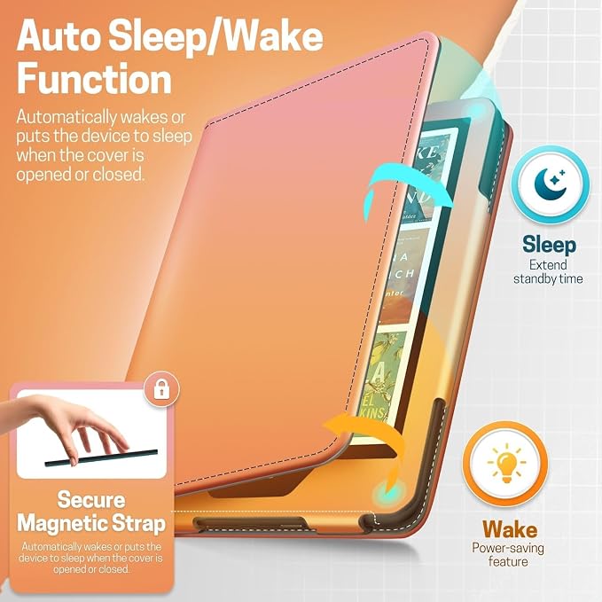 TNP Stand Case for Kindle Paperwhite 12th Generation 2024 / Kindle Colorsoft - Image 4