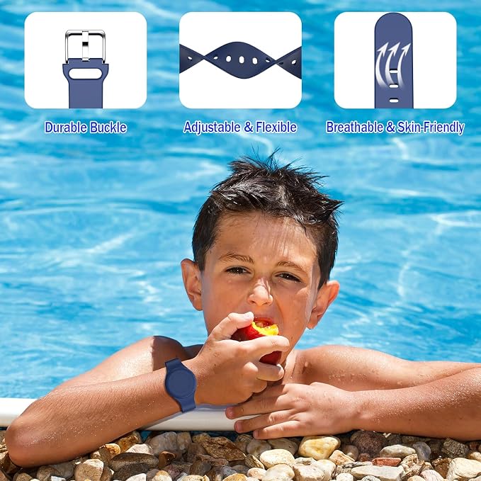R-fun Waterproof for Air Tag Bracelets Compatible - Image 6