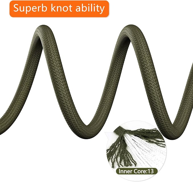 X XBEN Outdoor Climbing Rope 10M 20M 30M 50M 70M 152M 352M Static Rock Climbing - Image 4