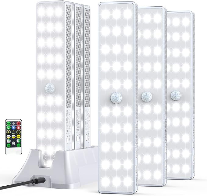 LED Closet Light with Charging Station, Stick-Anywhere Night Light by BringYouWarmLightingCare