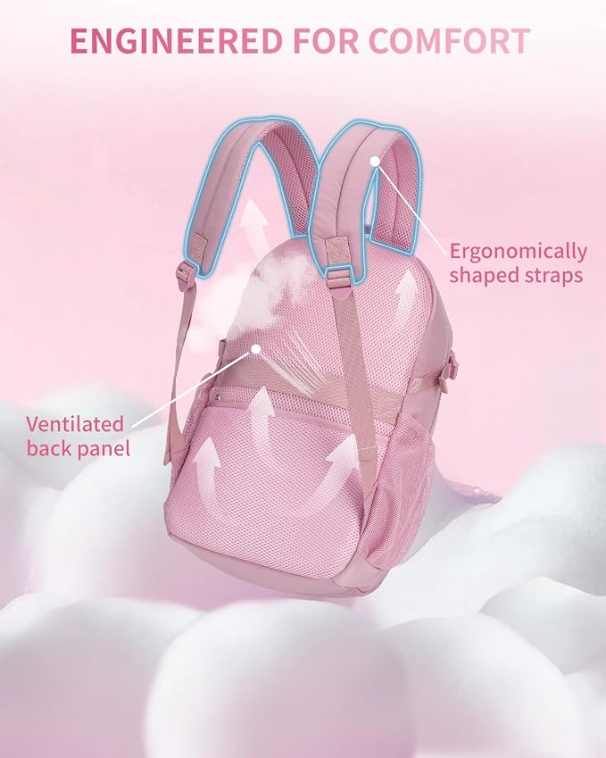 ECOHUB Travel Backpack for Women, 17.3 inch Suspended Laptop Backpack, Fashion - Image 5