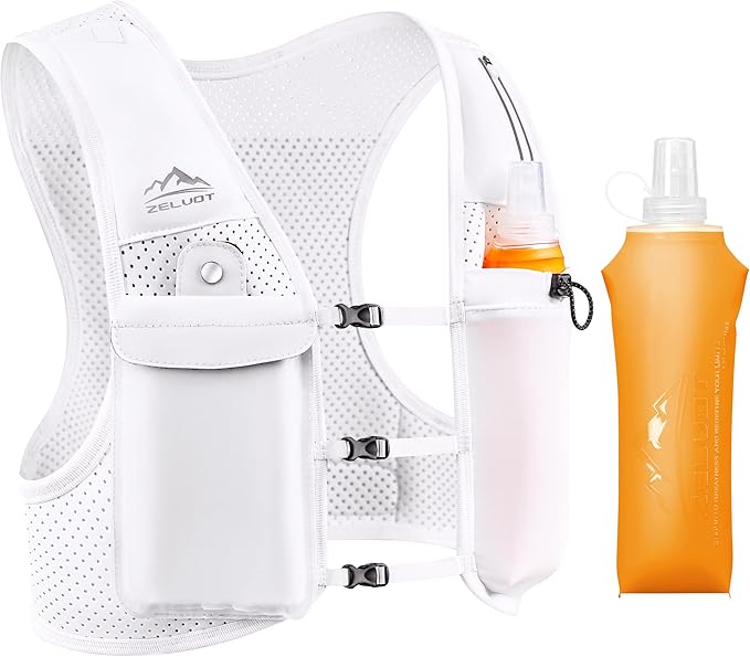 Zelvot Running Vest for Women Men, USA Original Patent, Adjustable Chest Straps by Zelvot