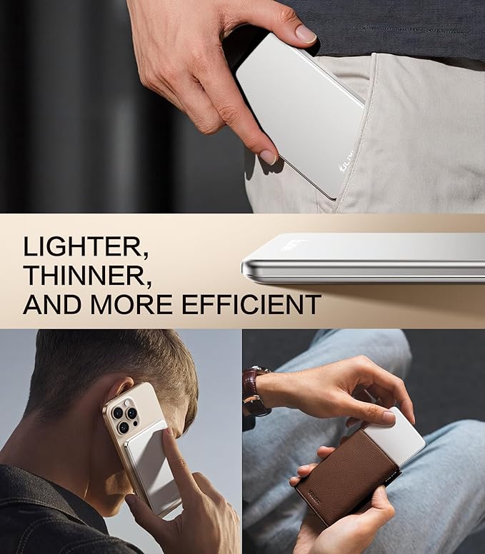 ULiXWH for Magsafe Portable Charger for iPhone, 2026 Upgrade 5000mAh Fast - Image 6