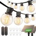 addlon 200FT Solar String Lights Outdoor Waterproof by addlon