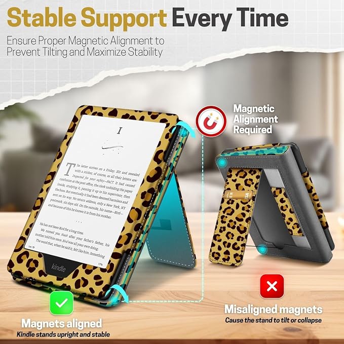 TNP Stand Case for Kindle Paperwhite 12th Generation 2024 / Kindle Colorsoft - Image 8