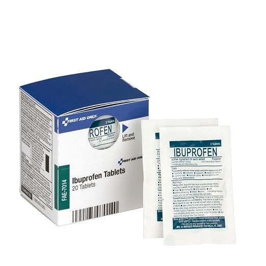 First Aid Only FAE-7014 Smart Compliance Refill Ibuprofen Packets - Image 5