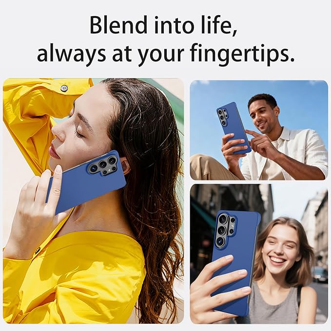 GRECAZO Slim Borderless for Samsung Galaxy S26 Phone Case 6.3" Ultra-Thin - Image 7