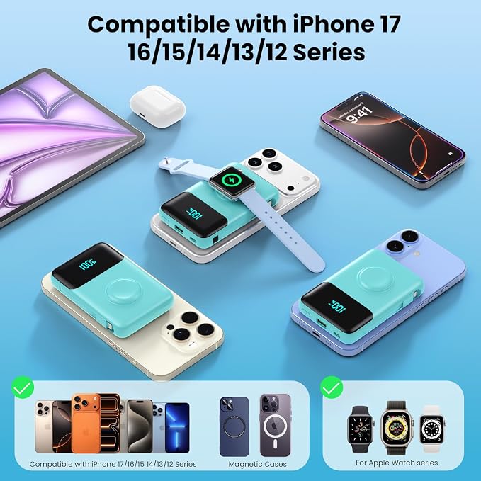 Magnetic Portable Charger for iPhone - Image 4