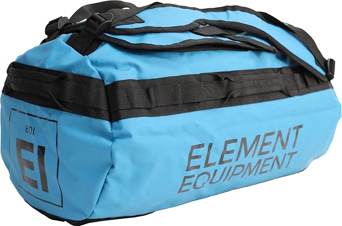 Element Equipment Trailhead Duffel Bag Shoulder Straps Waterproof Fjord Reef by ElementEquipment