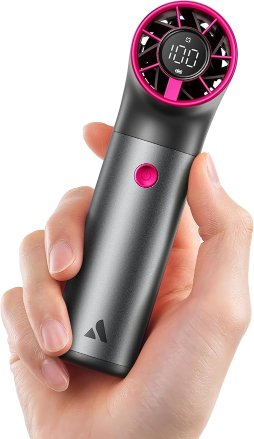 Aecooly Portable Handheld Fan, Powerful Turbo Air Tube Fan, 19000 RPM High by Aecooly