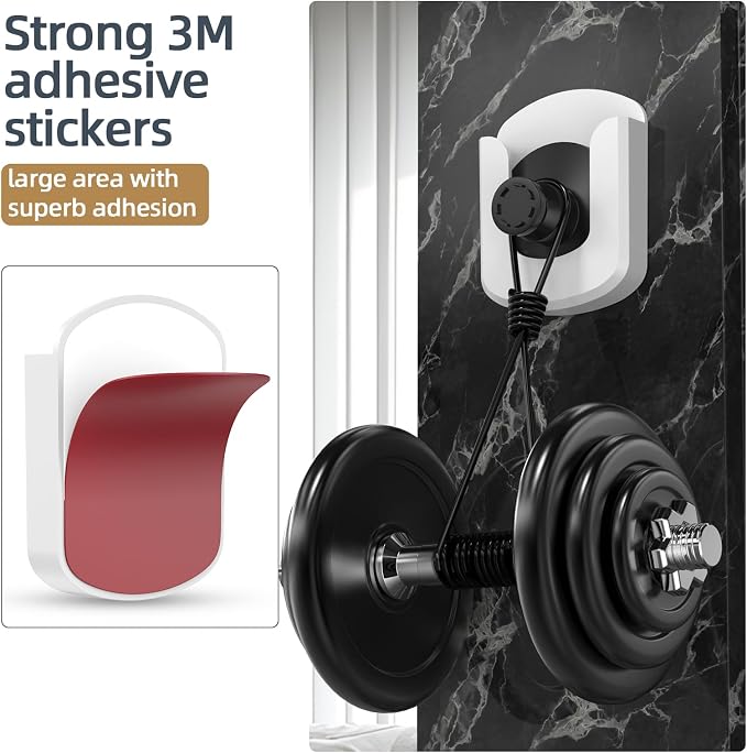 3 Pack Adhesive Wall Mount Bracket - Image 5