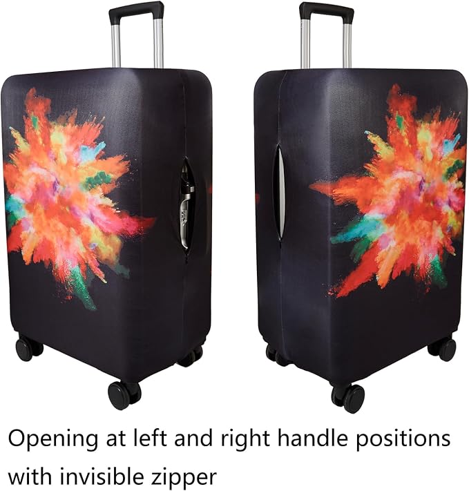 WUJIAONIAO Travel Luggage Cover Baggage Suitcase Cover Protector Skins 18-32 - Image 2