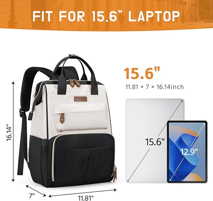 Maelstrom Laptop Backpack, Fits 15.6-17.3 Inch Travel Backpack Gift - Image 4