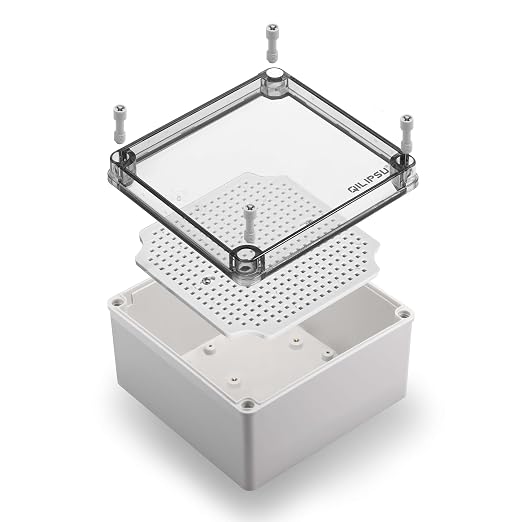 QILIPSU Outdoor Junction Box IP67 Waterproof Project Box ABS Plastic by QILIPSU