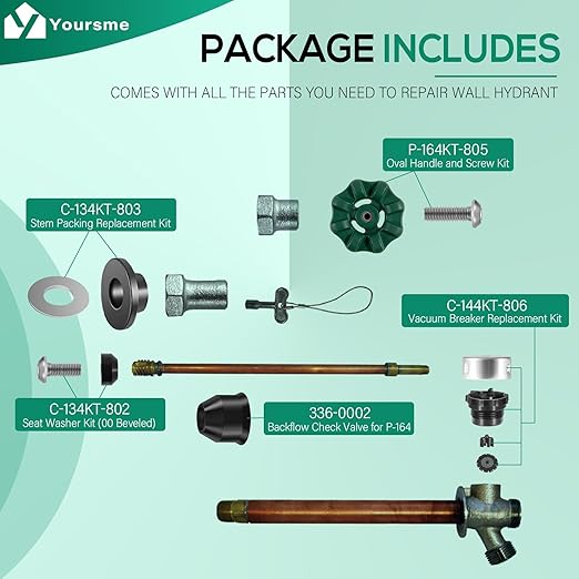 P-164KT-807 Complete Wall Hydrant Service Repair Kit - Image 5