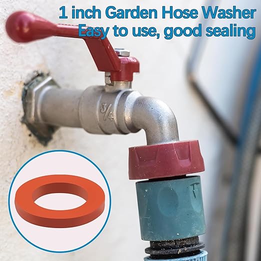 ZDBB 80 Pcs Garden Hose Gasket Rubber Seal, Fits All Standard 3/4 Inch Outdoor - Image 5