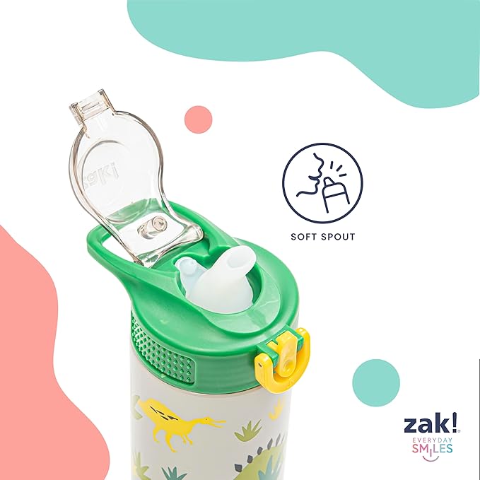 Zak Designs Star Wars The Mandalorian Sage Kids Water Bottle - Image 2